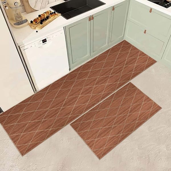 Brown Hand Braided Hall Patio Area Jute Rugs - Image 3