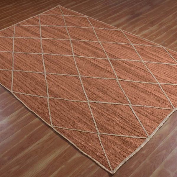 Brown Hand Braided Hall Patio Area Jute Rugs - Image 5