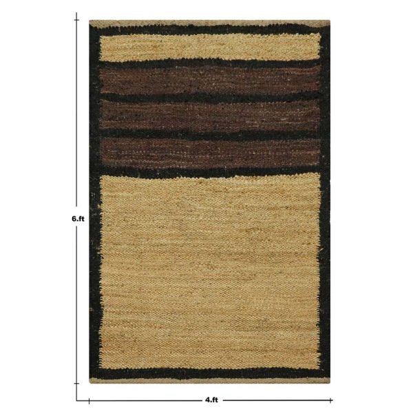 Handcrafted Jute Rug Adds Character and Comfort - Image 5