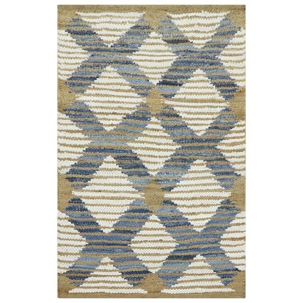 Handmade Geometric Multicolor Bedroom Rug