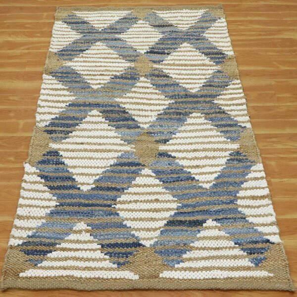 Handmade Multicolor Living Room Rug - Image 5