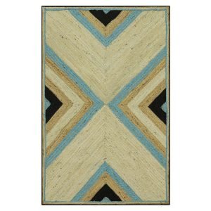 Hand Braided Beige Jute Modern Dining Area Rugs