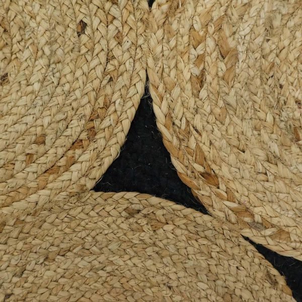 Handmade Scalloped Beige Geometric Area Rugs - Image 4