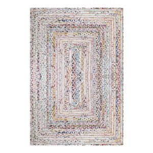 Multicolor Handmade Cotton Jute Garden Area Rug