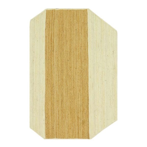 Hand Braided Brown Beige Modern Area Rugs