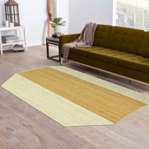 Hand Braided Brown Beige Modern Area Rugs