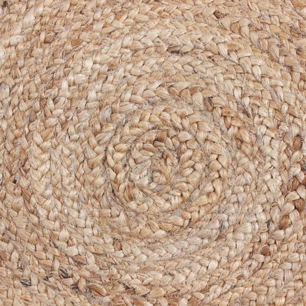 Rug 100% Natural Jute Braided style Handmade Runner Rug Home Liv