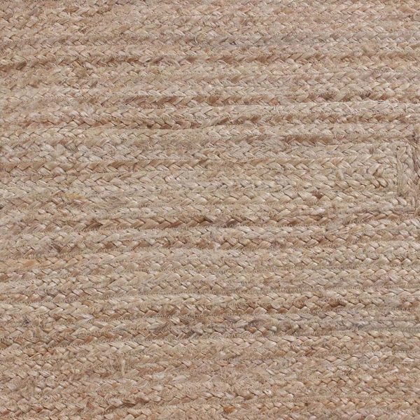 Jute Rug 100% Natural Jute Braided Style Runner Rug Rustic look