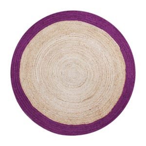 JTF 26 Rug 100% Natural Jute Braided style Runner Rug Handmade R