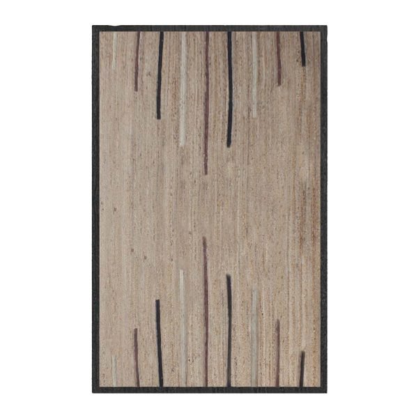 Handmade Jute Beige Geometric Home Decor Rug
