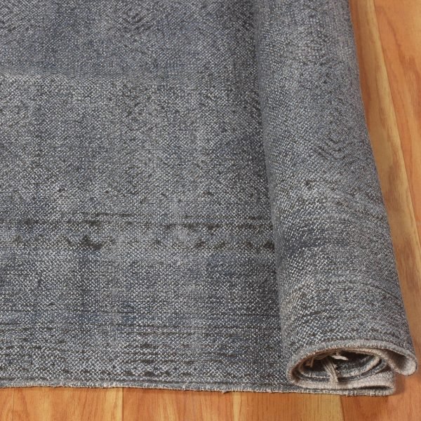 Indian Handmade Cotton Grey Home Decor Rugs - Image 5