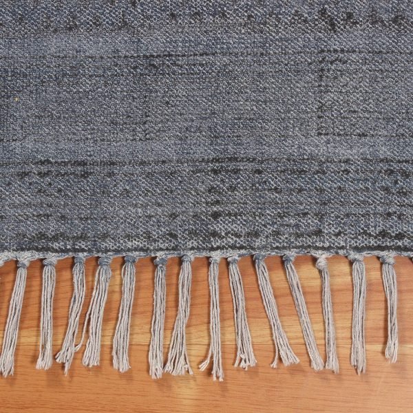Indian Handmade Cotton Grey Home Decor Rugs - Image 6