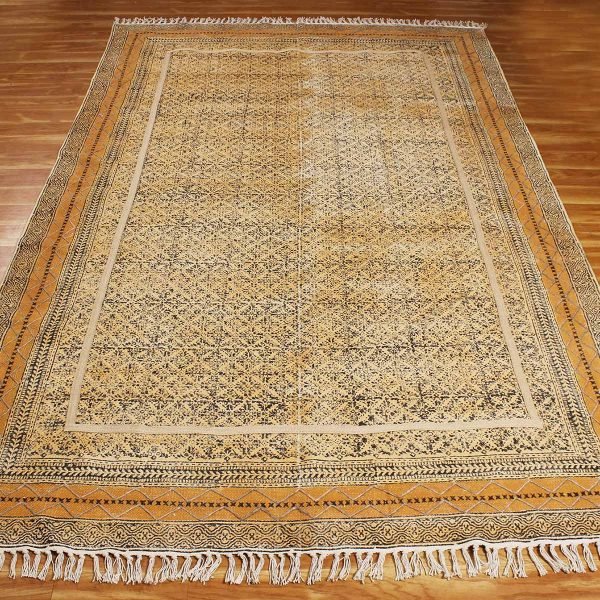 Yellow Cotton Rugs adding Charm to Living Room - Image 3