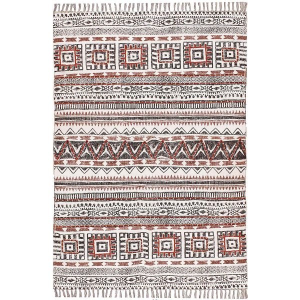 Handmade Modern Brown Cotton Rugs