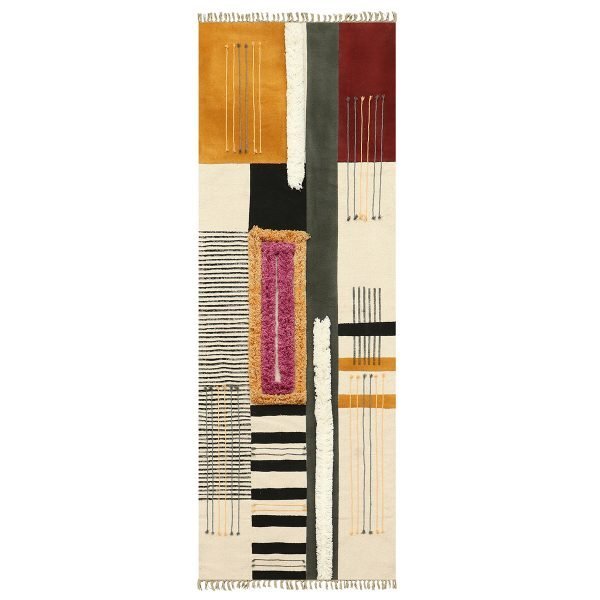 Handmade Cotton Living Room Area Rug