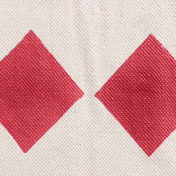 Cotton Hand Block Printing Area Rug - Image 6