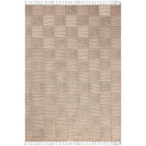 Handmade Block Printed Cotton Area Rug