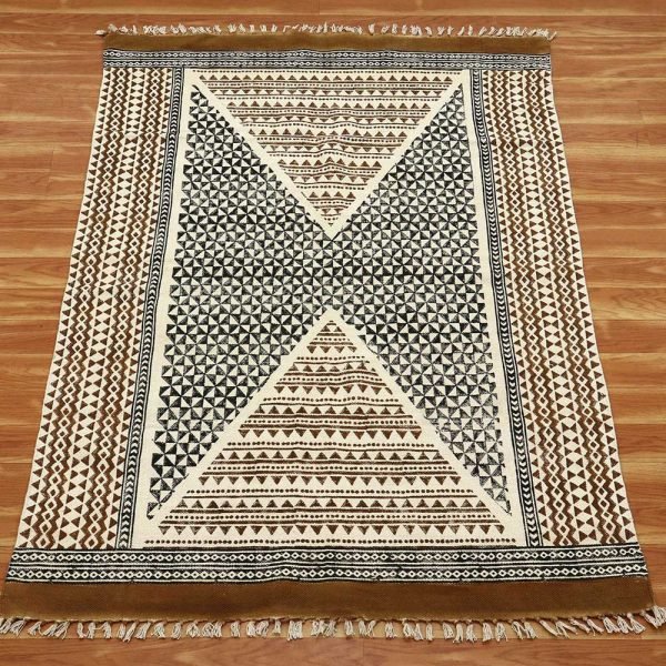 Aesthetic area rug Modern rug Extra thick yoga mat Wall decor ru