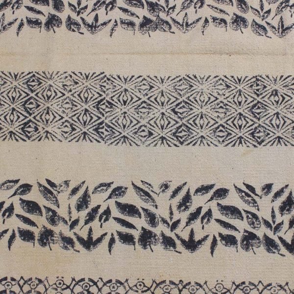Handmade cotton flatweave Outdoor kilims dhurrie Garden yoga rug