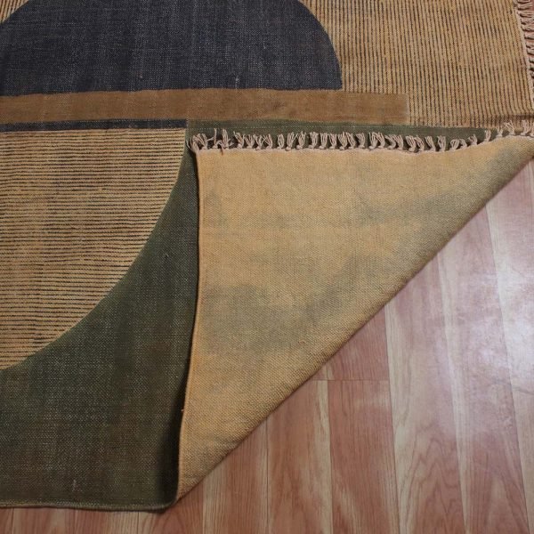 Geometric rug handmade rug kilim rug kitchen rug kantha work y