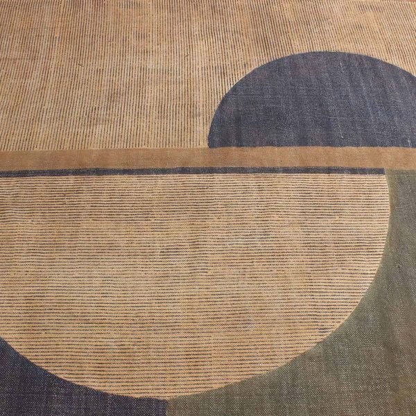 Geometric rug handmade rug kilim rug kitchen rug kantha work y