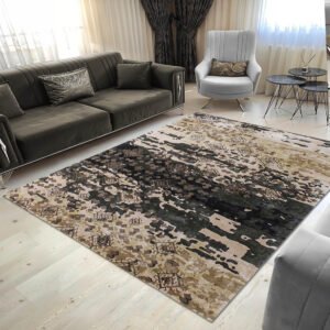 Hand Tufted Wool Rug Beige Beautiful Area Carpet