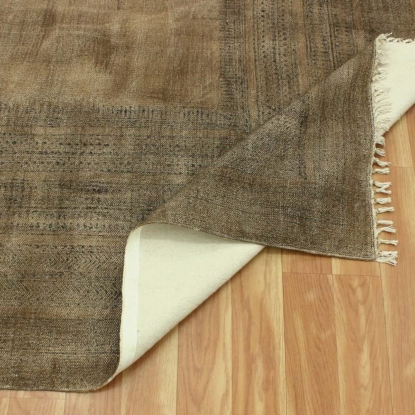 Traditional Handmade Cotton Area Rug - Image 6