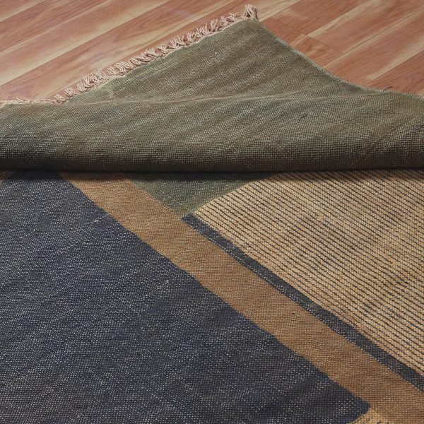 Special Offer On Hand Block Printed Blue Rug - Image 5