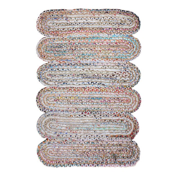 Multicolor Jute Rug
