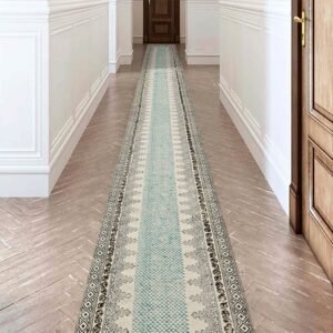 Floral Rug Handmade Cotton Olive Large Area Carpet