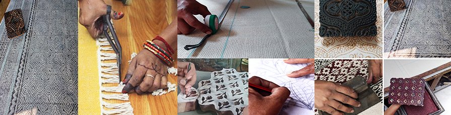Rugs Where Tradition Meets Fabric: The Art of Hand Block Printing