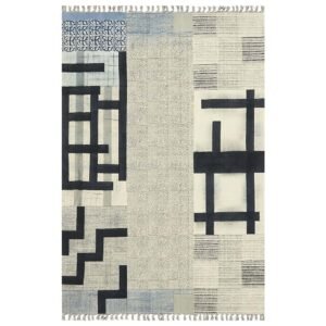 Handmade Abstract Cotton Beautiful Dhurrrie