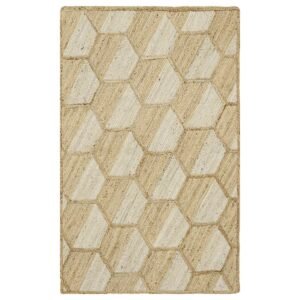 Hand Braided Natural Fiber Rug for Living Room