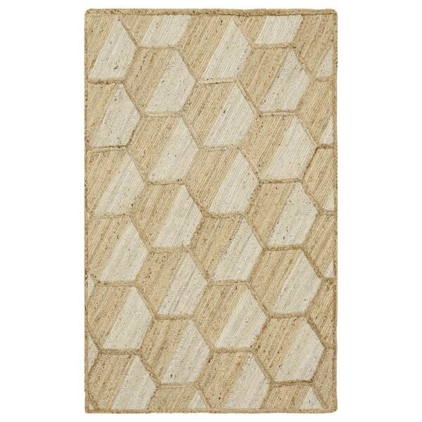 Hand Braided Natural Fiber Rug for Living Room
