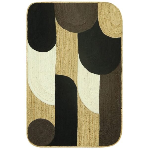 Natural Jute Hand Braided Area Rug