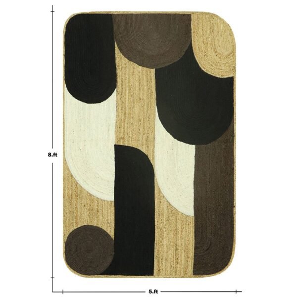 Natural Jute Hand Braided Area Rug - Image 3