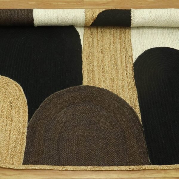 Natural Jute Hand Braided Area Rug - Image 7