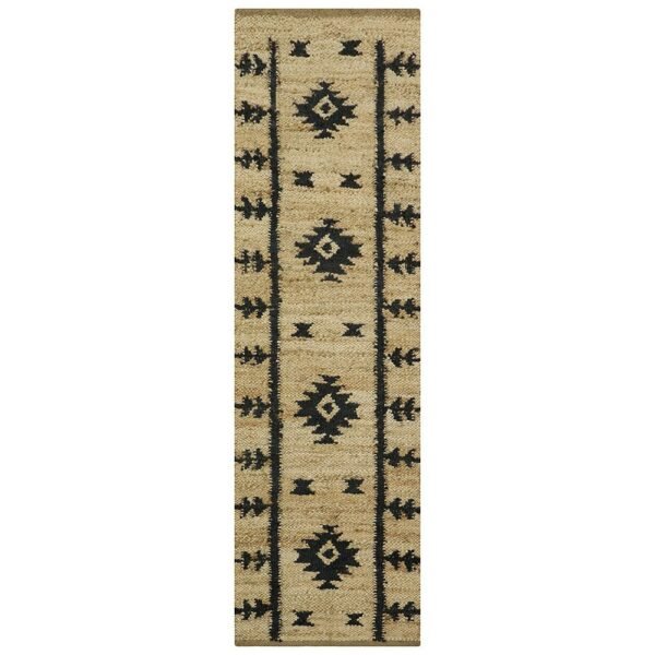 Hand Woven Jute Rug Beautiful Geometric Area Rug