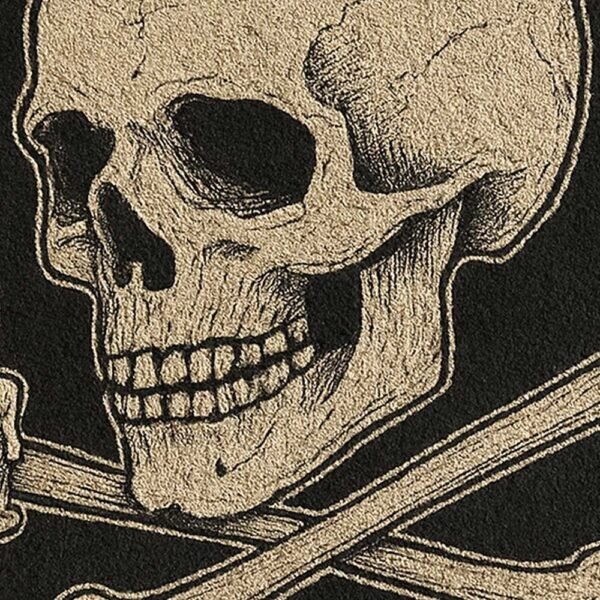 Skull Tufted Rug Beautiful Living Room Rug - Image 5