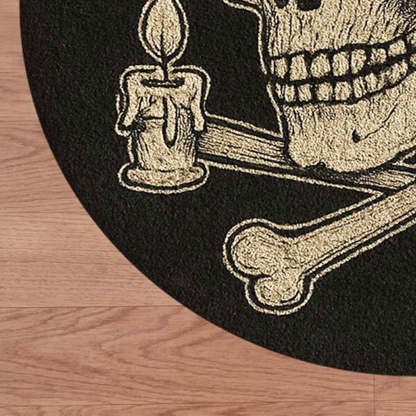 Skull Tufted Rug Beautiful Living Room Rug - Image 6