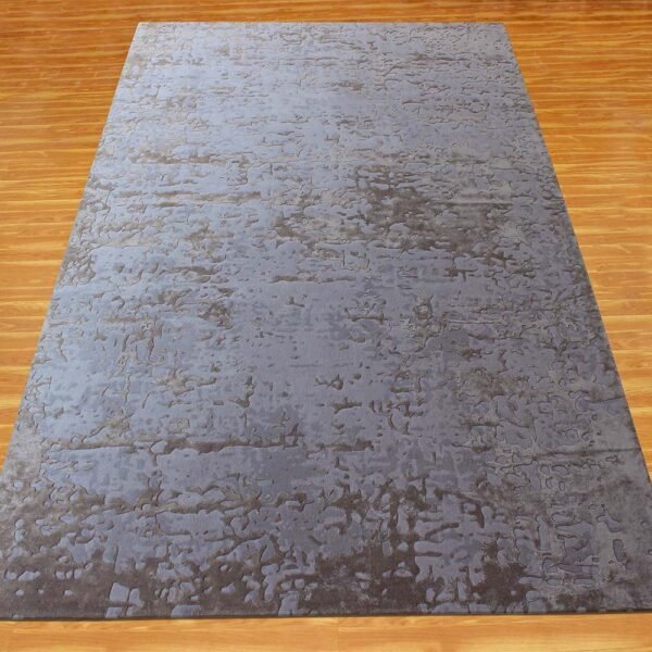 Beige Hand Tufted Wool Large Area Rug - Image 4