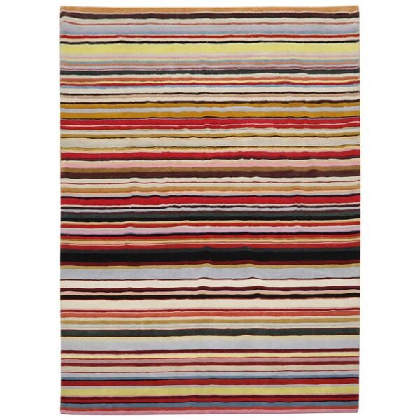 Multicolor Hand Tufted Rectangular Area Rug - Image 2