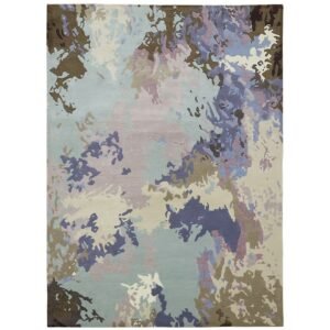 Multicolor Hand Tufted Wool Abstract Area Rug