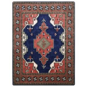 Multicolor Hand Tufted Viscose Large Area Rug