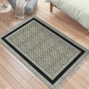 Handmade Cotton Modern Area 4x6 Rug