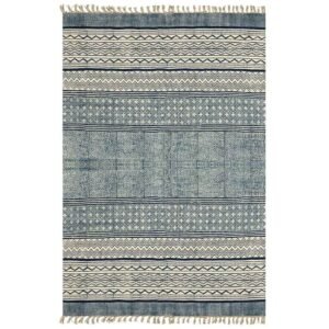 Handmade Large Geometric Hallway Area Rug