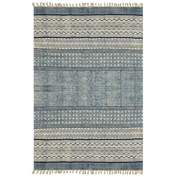 Handmade Large Geometric Hallway Area Rug