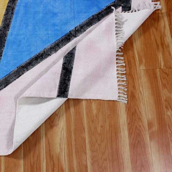 Buy Handmade Cotton Geometric 4x6 Rugs - Image 5
