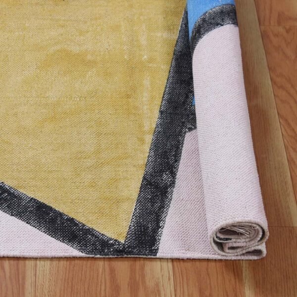 Buy Handmade Cotton Geometric 4x6 Rugs - Image 6