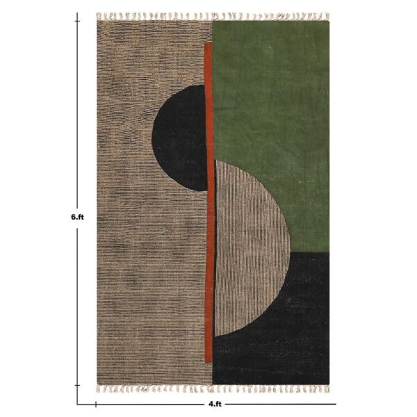 Sale Now On Modern Cotton Rugs 4x6 ft - Image 6
